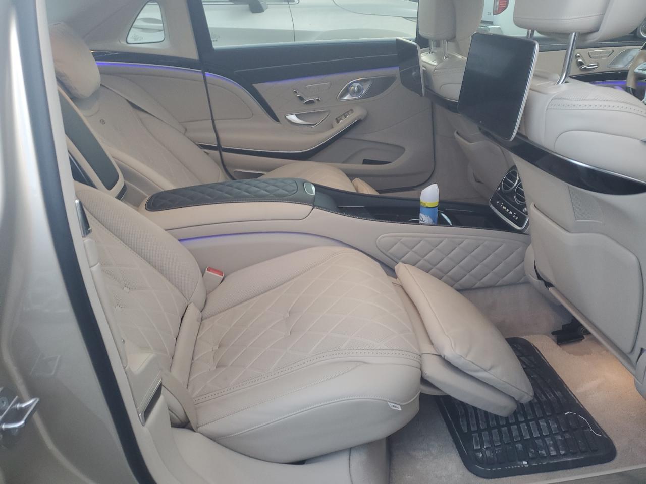 2020 Mercedes-Benz Maybach S-klasse VIN W1KUX8GB2LA555345 Copart auction photo, water/flood damage thumbnail 10