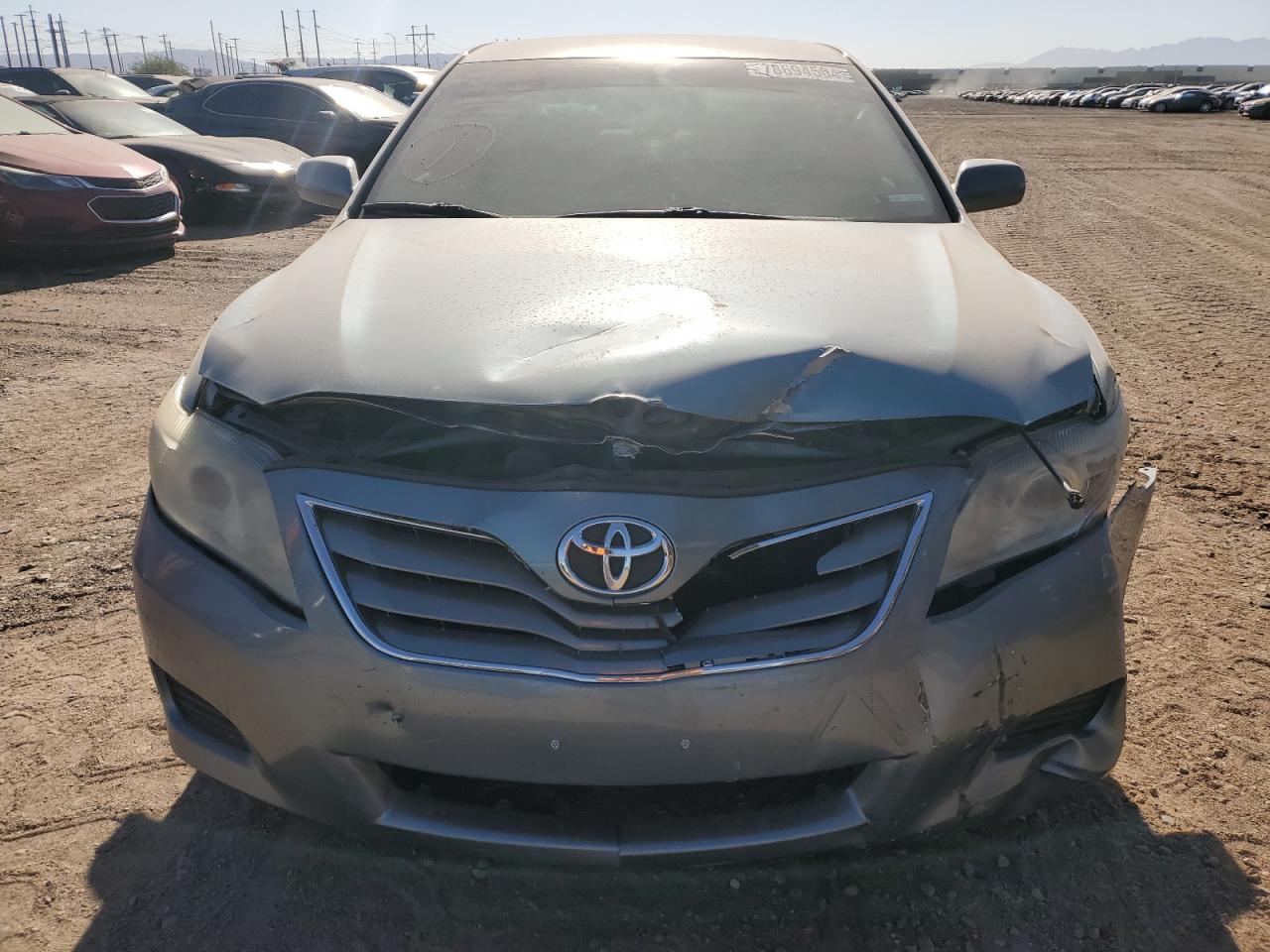 2010 Toyota Camry VIN 4T4BF3EK2AR045553 Copart auction photo, front end damage thumbnail 5