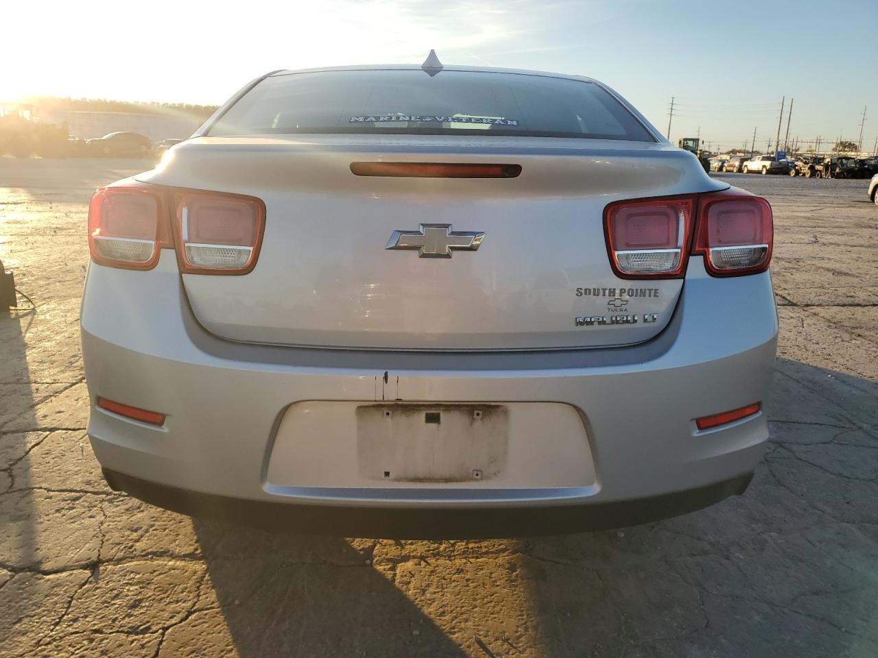 2013 Chevrolet Malibu VIN 1G11E5SA2DF229560 Copart auction photo, front end / side damage thumbnail 6