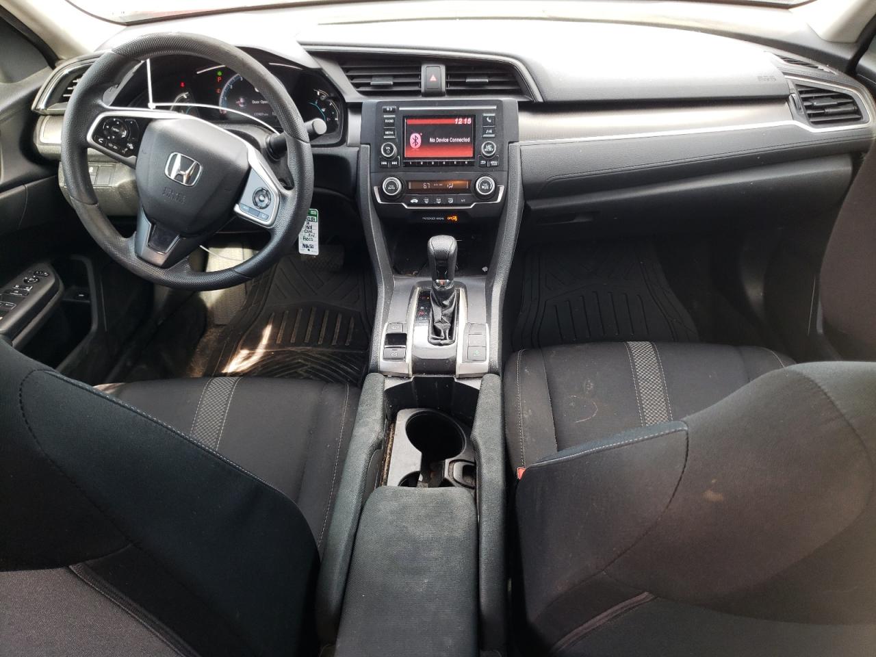 2019 Honda Civic VIN 2HGFC2F64KH606054 Copart auction photo, water/flood damage thumbnail 8
