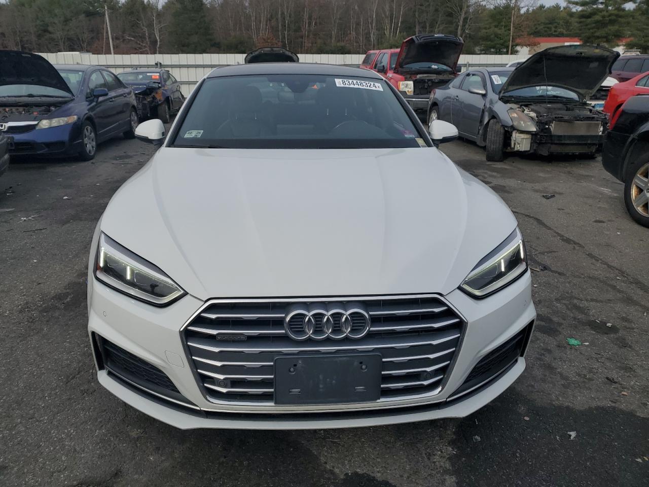 2018 Audi A5 VIN WAUENCF51JA009567 Copart auction photo, mechanical damage thumbnail 5