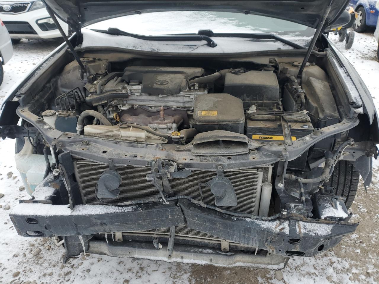 2014 Toyota Camry VIN 4T4BF1FK8ER377635 Copart auction photo, front end damage thumbnail 11