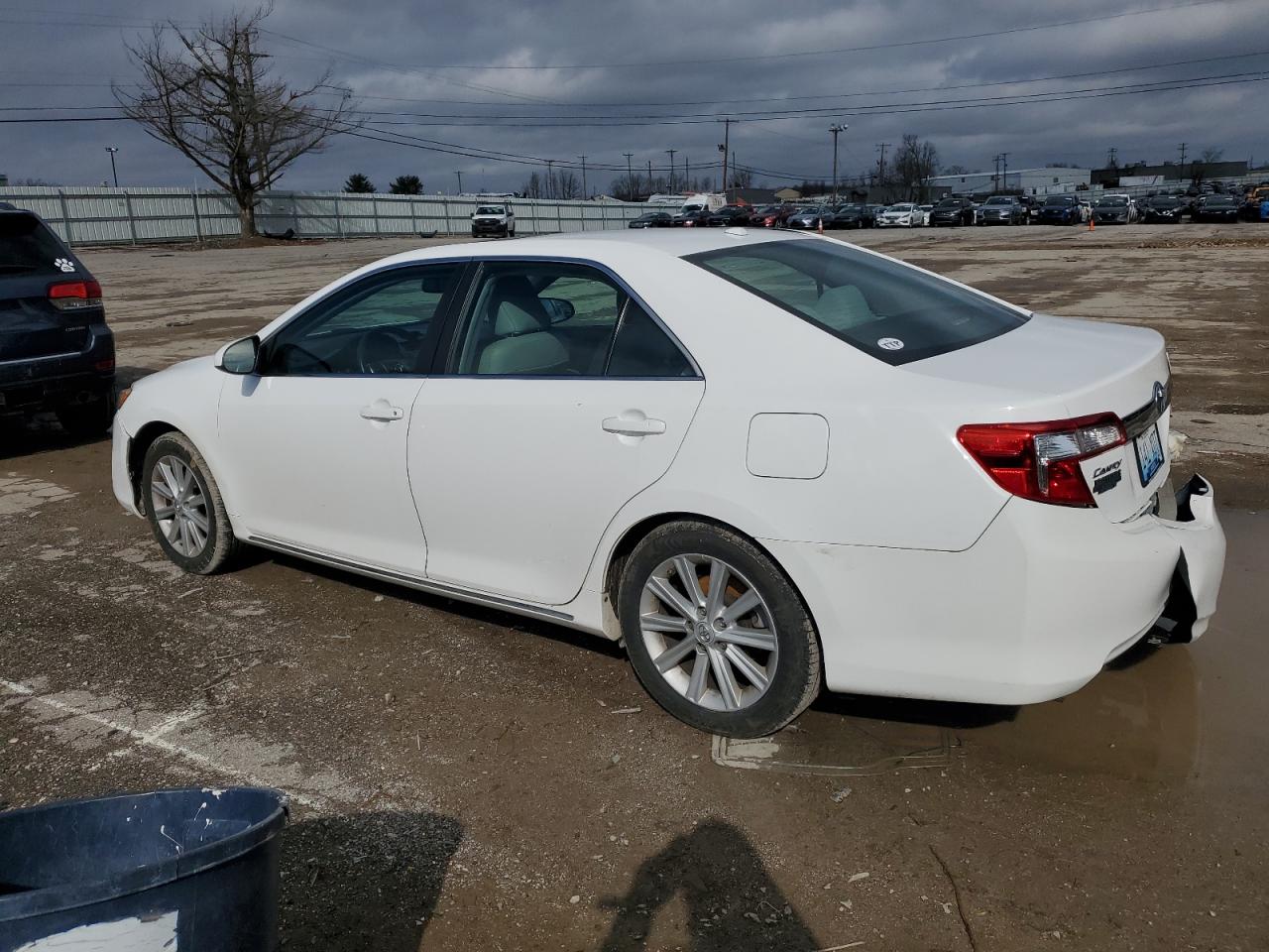 2013 Toyota Camry VIN 4T1BK1FK0DU021345 Copart auction photo, side damage thumbnail 2
