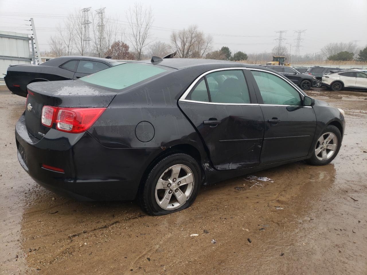 2013 Chevrolet Malibu VIN 1G11B5SA3DF212372 Copart auction photo, side / rear end damage thumbnail 3