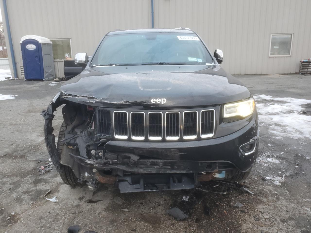 2015 Jeep Grand Cherokee VIN 1C4RJFBG3FC233749 Copart auction photo, front end damage thumbnail 5