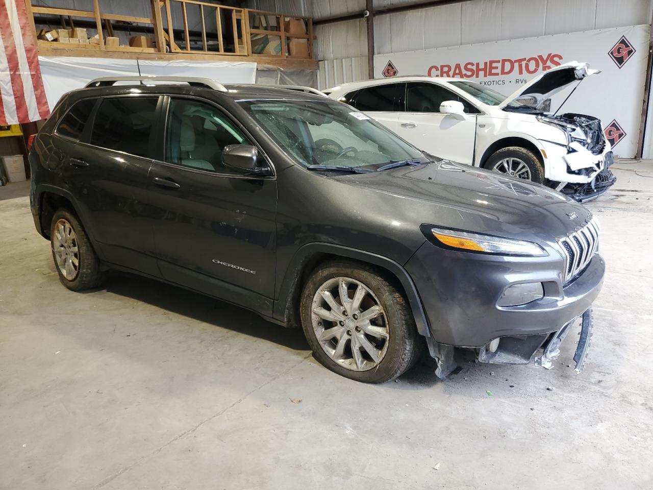 2016 Jeep Grand Cherokee VIN 1C4PJLDB2GW146464 Copart auction photo, front end / rear end damage thumbnail 4