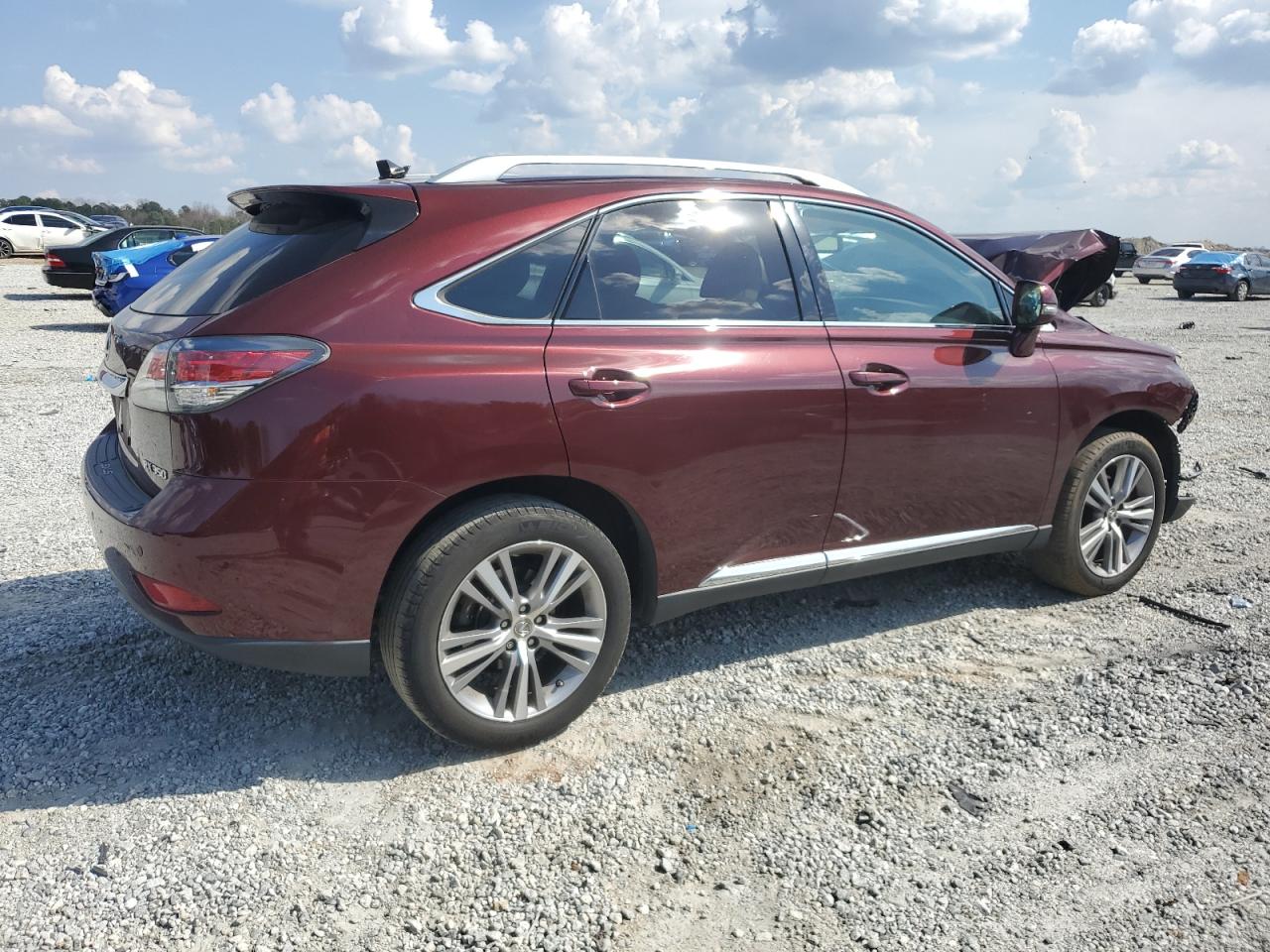 2015 Lexus RX VIN 2T2ZK1BA3FC187886 Copart auction photo, front end damage thumbnail 3