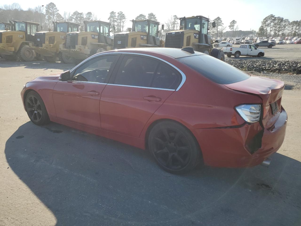 2015 BMW 3er VIN WBA3C3C54FK202380 Copart auction photo, rear end damage thumbnail 2
