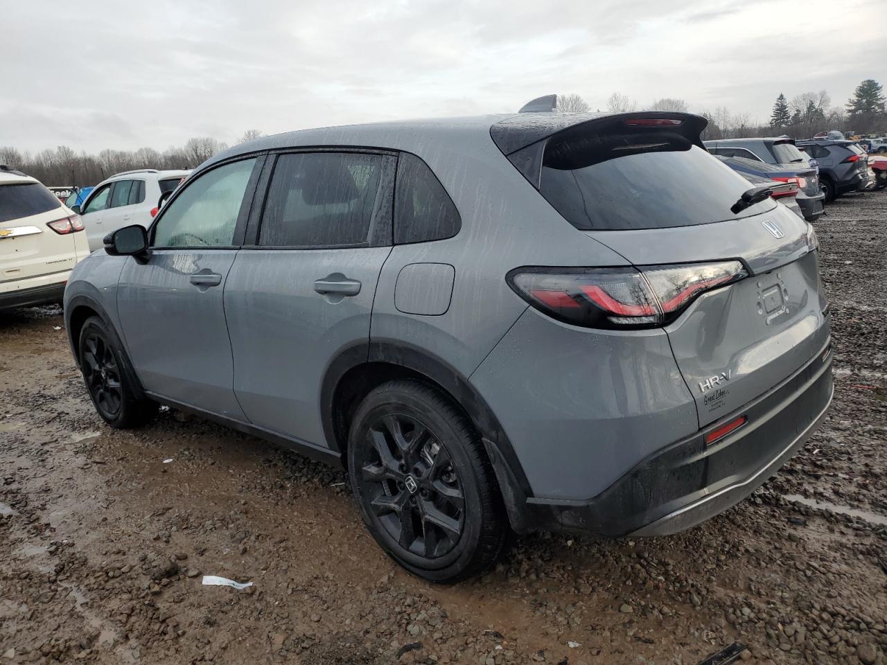 2024 Honda HR-V VIN 3CZRZ2H5XRM784104 Copart auction photo, side damage thumbnail 2