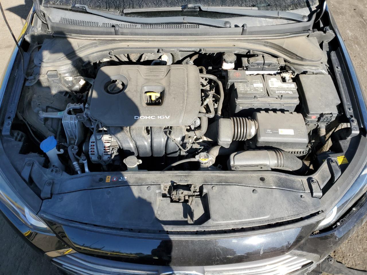 2017 Hyundai Elantra VIN 5NPD84LF3HH068745 Copart auction photo, front end damage thumbnail 11