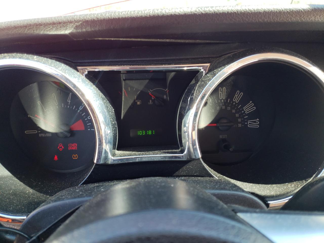 2008 Ford Mustang VIN 1ZVHT80N485206969 Copart auction photo, front end damage thumbnail 9