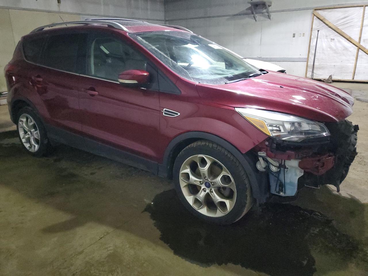 2013 Ford Escape VIN 1FMCU9J92DUA00238 Copart auction photo, front end damage thumbnail 4