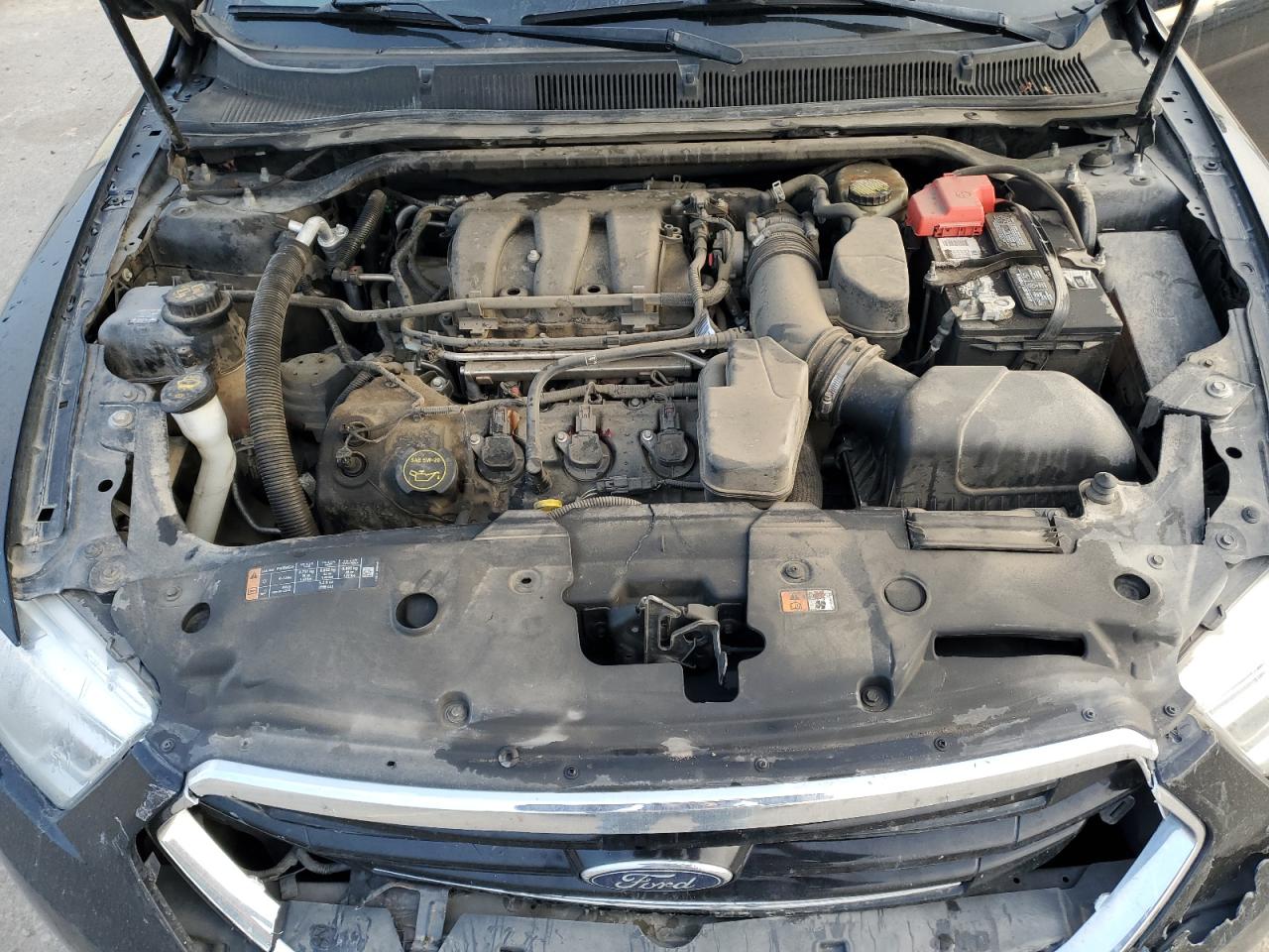 2016 Ford Taurus VIN 1FAHP2J82GG129993 Copart auction photo, rear end / front end damage thumbnail 12