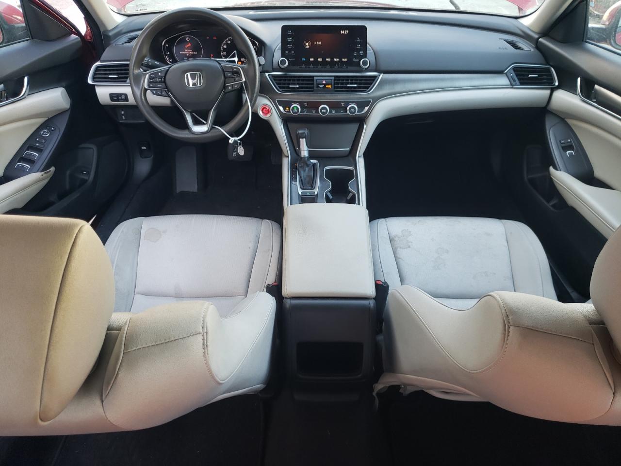 2020 Honda Accord VIN 1HGCV1F17LA127719 Copart auction photo, all over damage thumbnail 8