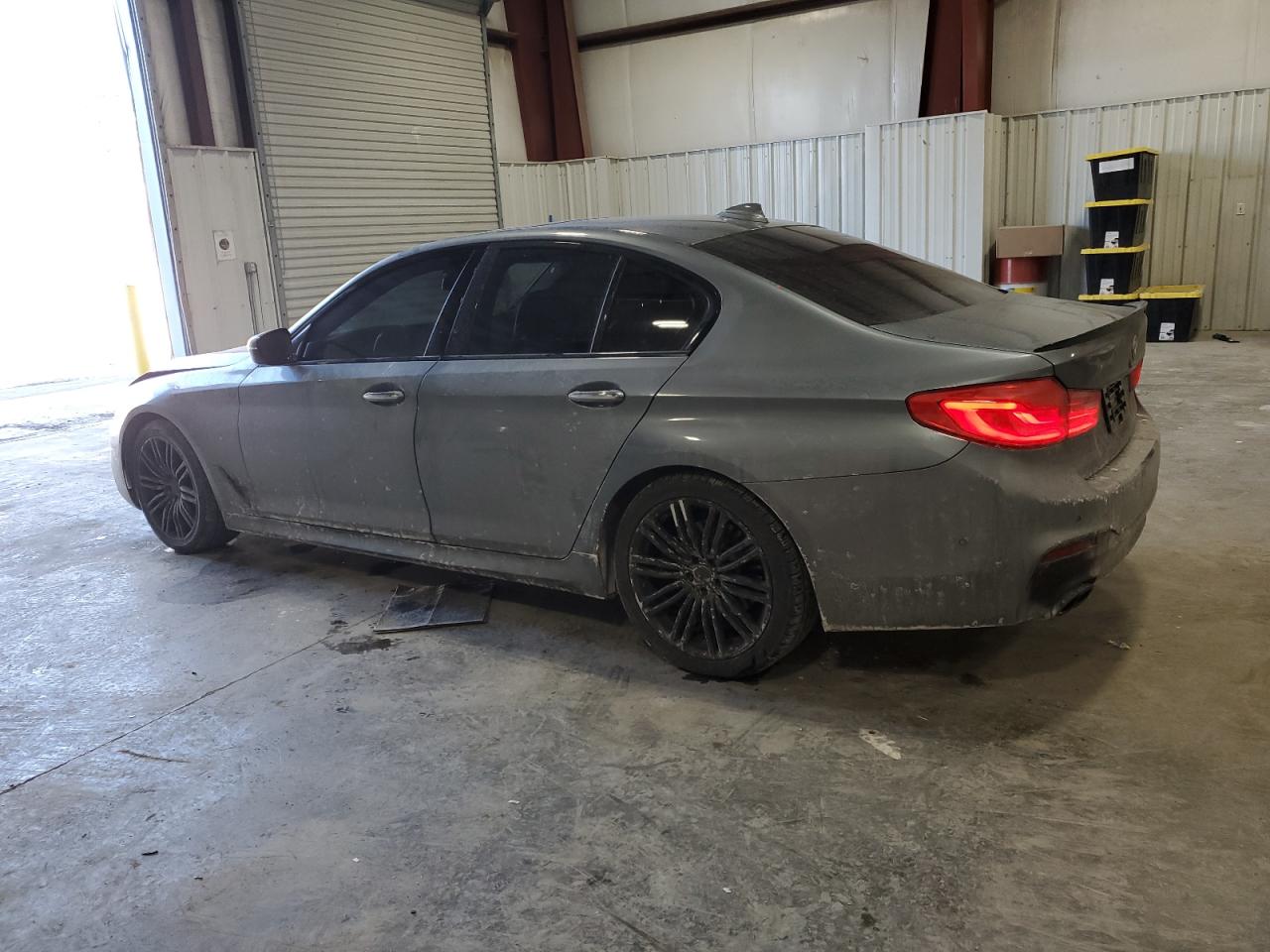 2018 BMW 5er VIN WBAJA7C56JWA71087 Copart auction photo, front end damage thumbnail 2
