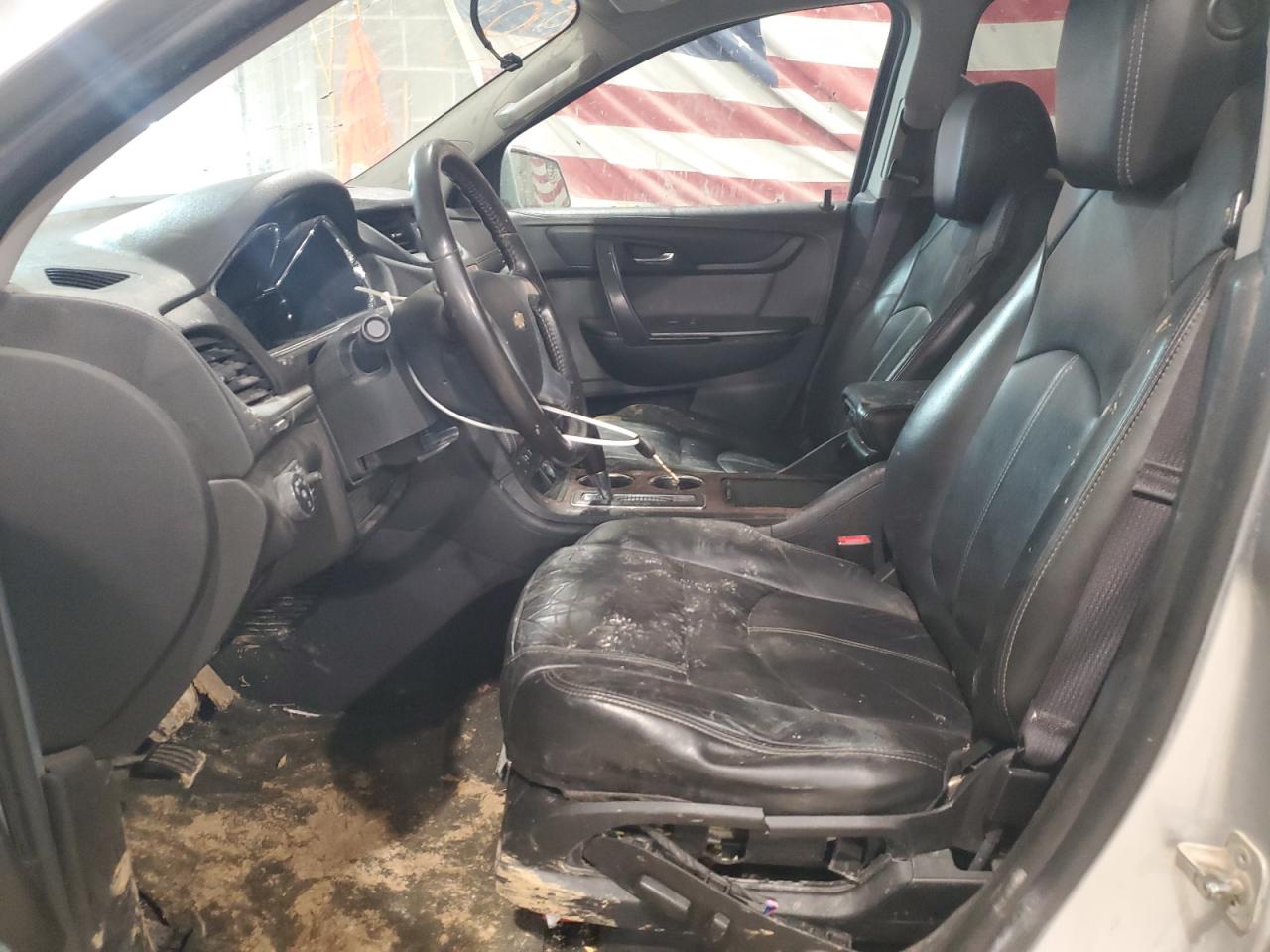 2014 Chevrolet Traverse VIN 1GNKRHKD8EJ252228 Copart auction photo, front end damage thumbnail 7