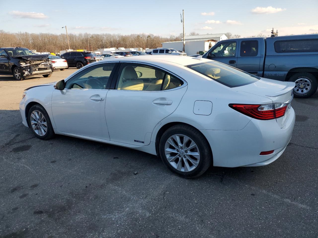 2014 Lexus ES VIN JTHBW1GG8E2071585 Copart auction photo, water/flood / front end damage thumbnail 2