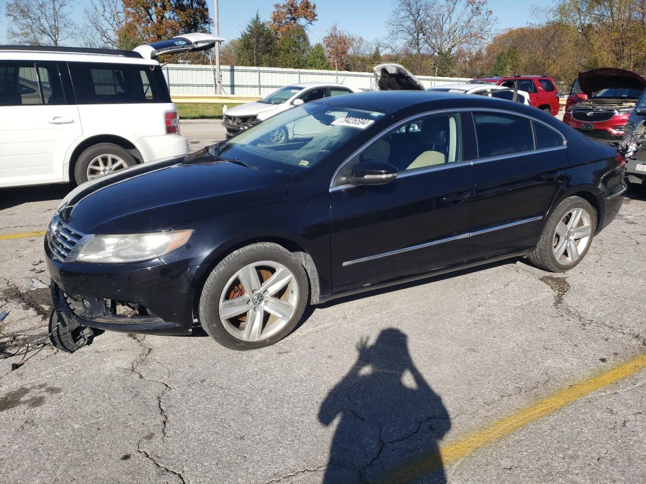 2013 Volkswagen Passat CC VIN WVWBP7AN0DE521607