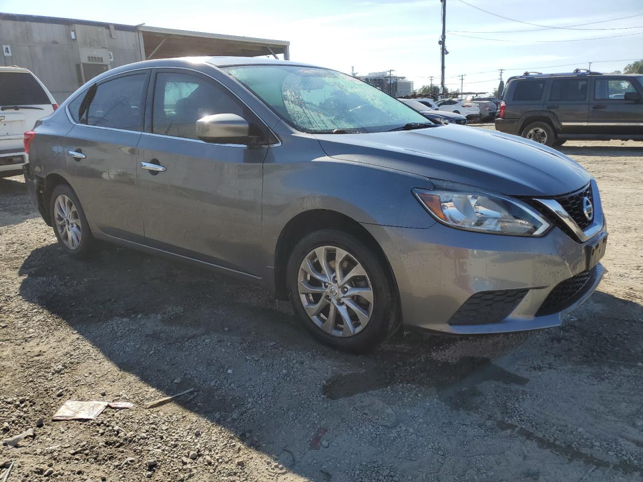 2017 Nissan Sentra VIN 3N1AB7AP0HY391027 Copart auction photo, rear end damage thumbnail 4