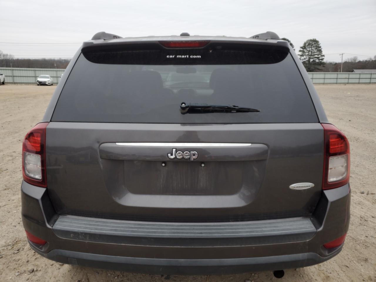 2016 Jeep Compass VIN 1C4NJCEA8GD599450 Copart auction photo, front end / side damage thumbnail 6
