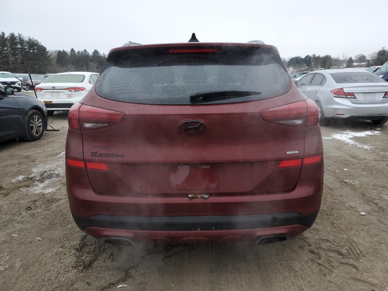 2019 Hyundai Tucson VIN KM8J3CAL1KU007438 Copart auction photo, front end / minor dent/scratches damage thumbnail 6