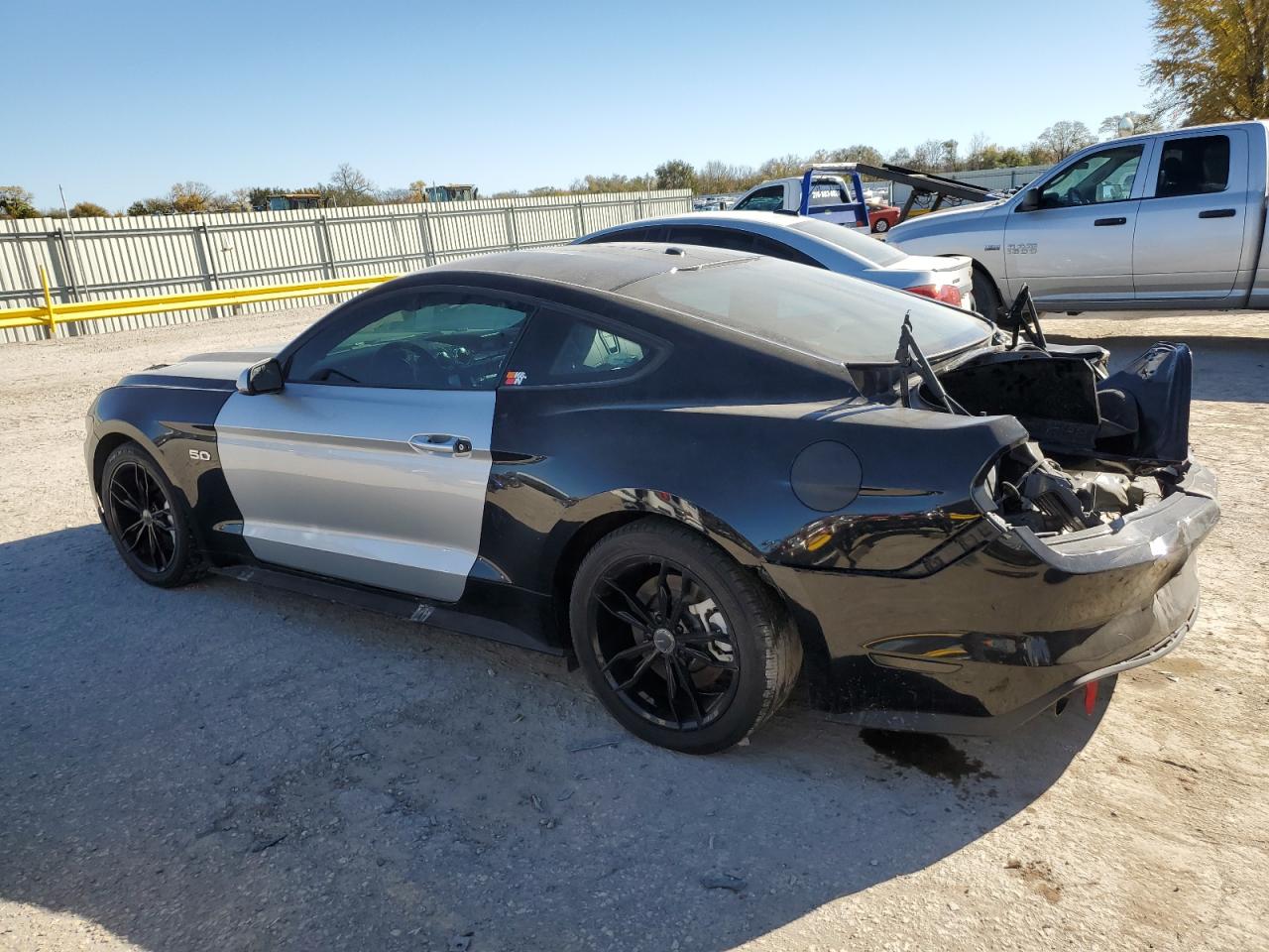 2017 Ford Mustang VIN 1FA6P8CF3H5310779 Copart auction photo, rear end damage thumbnail 2