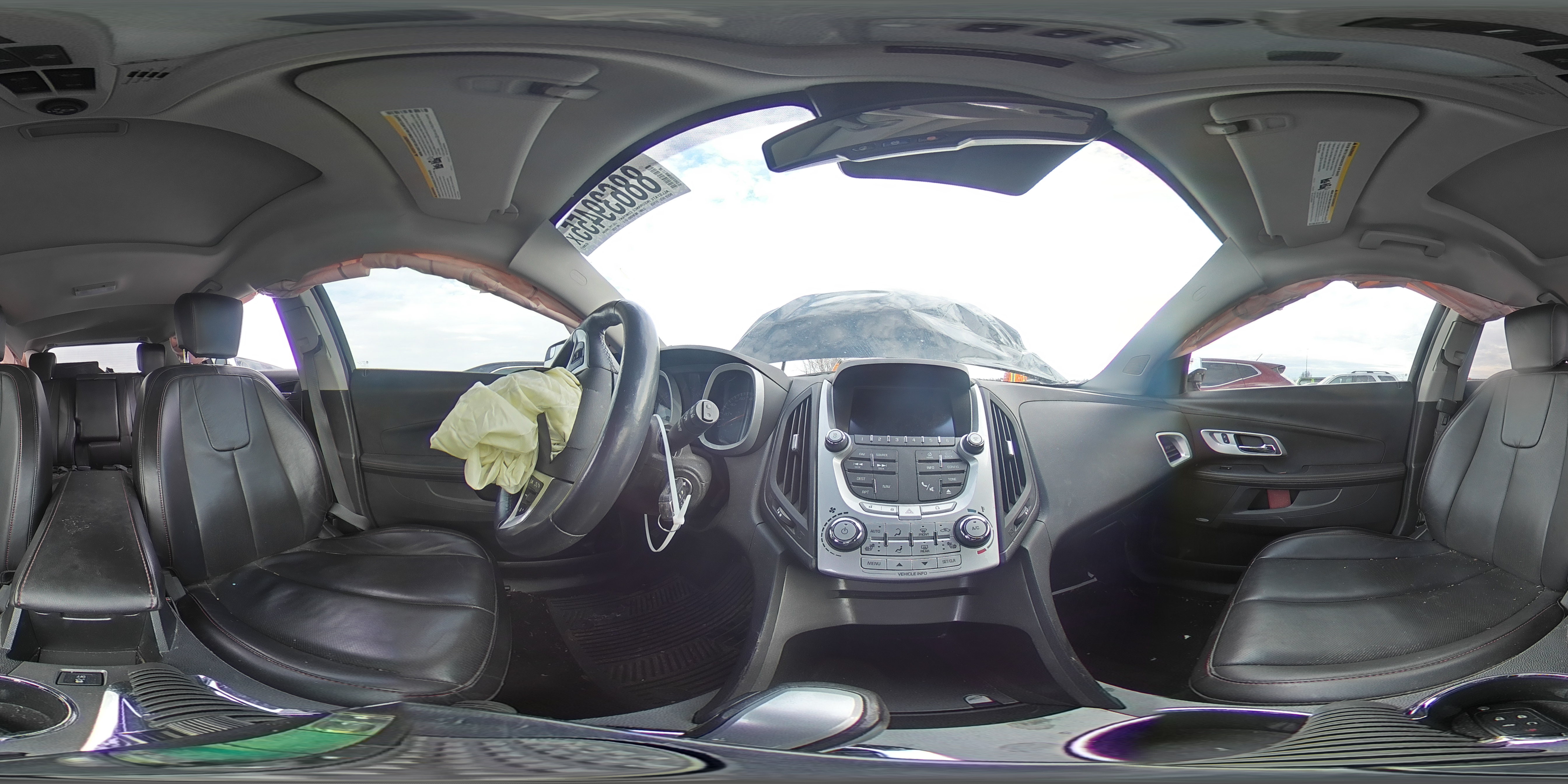 2013 Chevrolet Equinox VIN 2GNFLFE30D6212392 Copart auction photo, all over damage thumbnail 13