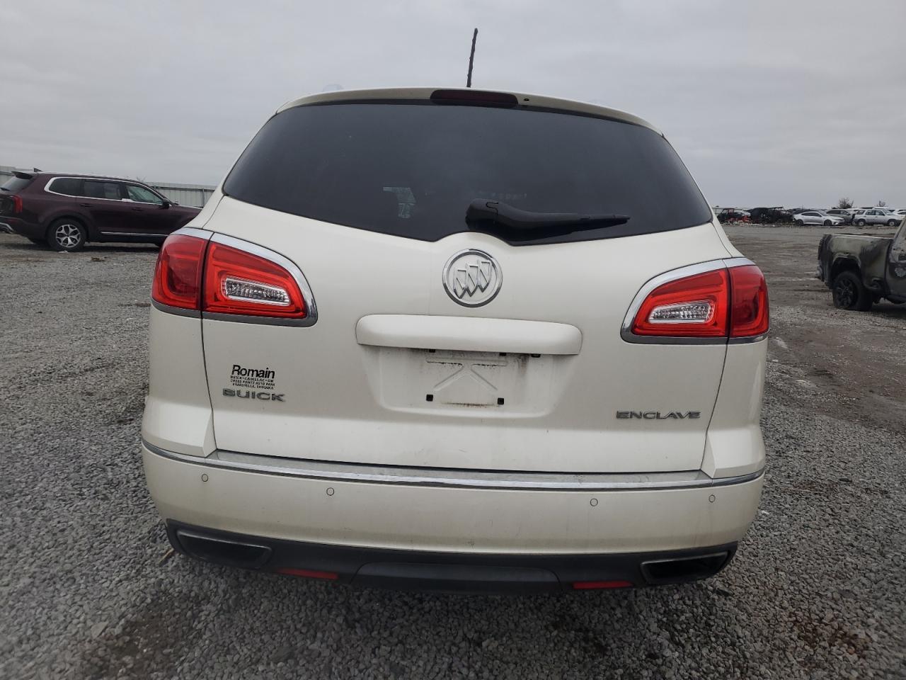 2013 Buick Enclave VIN 5GAKRDKD4DJ144366 Copart auction photo, water/flood damage thumbnail 6