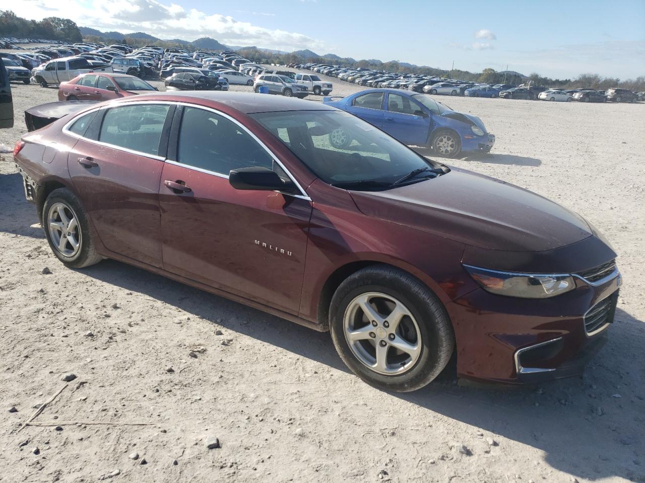 2016 Chevrolet Malibu VIN 1G1ZB5ST5GF315205 Copart auction photo, rear end damage thumbnail 4