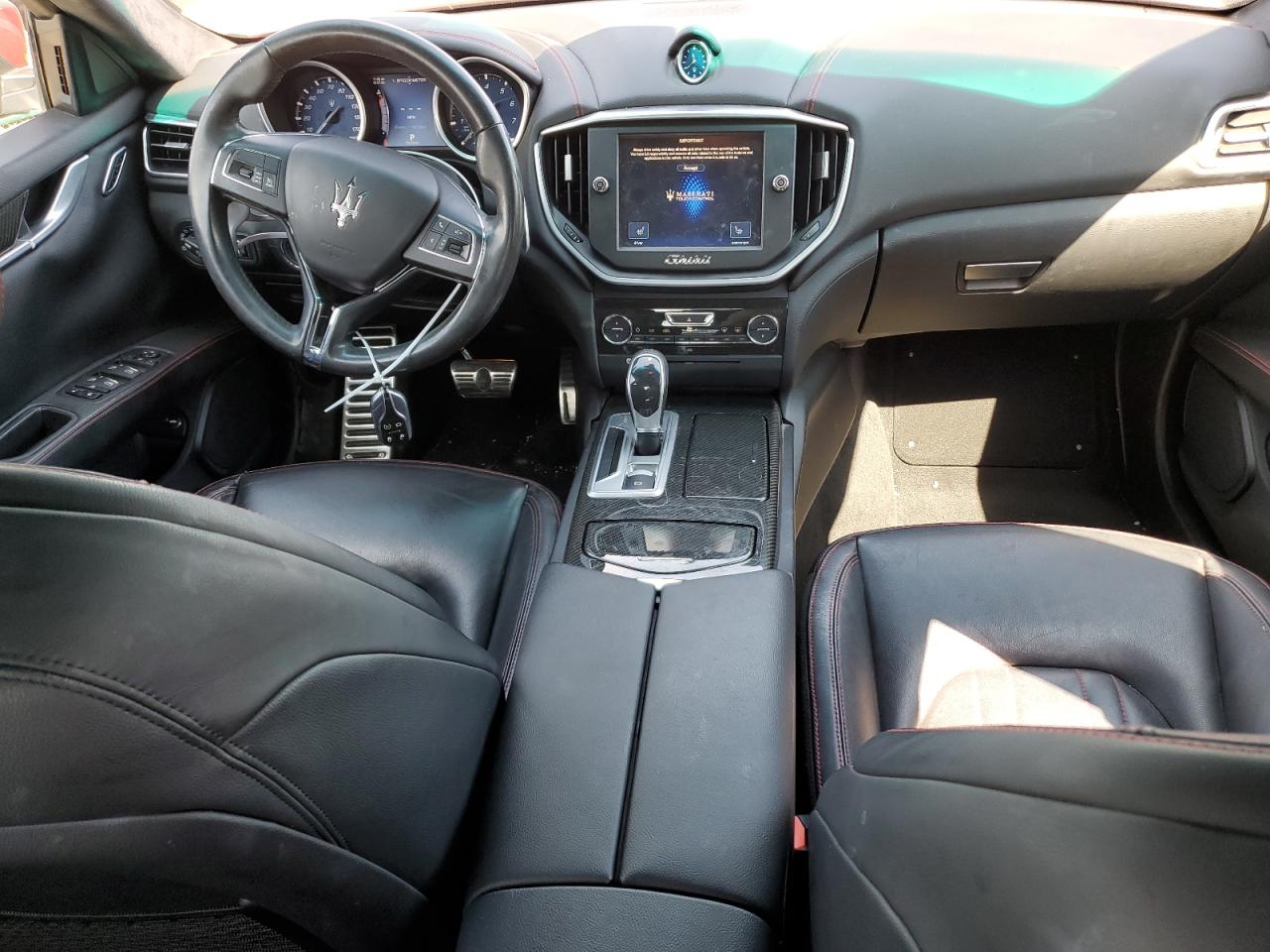 2015 Maserati Ghibli VIN ZAM57RTA8F1143254 Copart auction photo, front end damage thumbnail 8