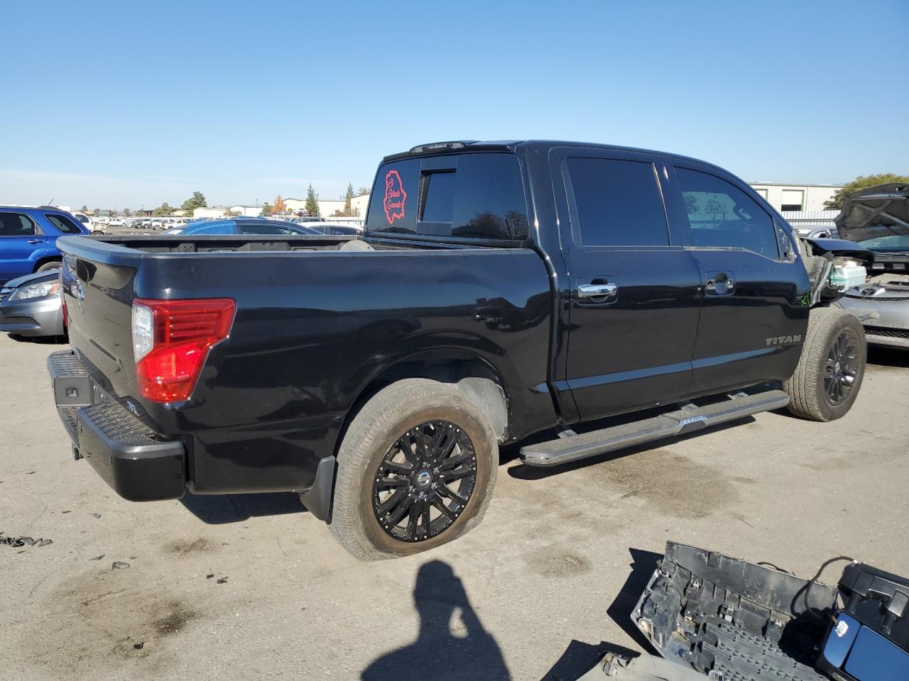 2017 Nissan Titan VIN 1N6AA1E66HN501314 Copart auction photo, front end damage thumbnail 3