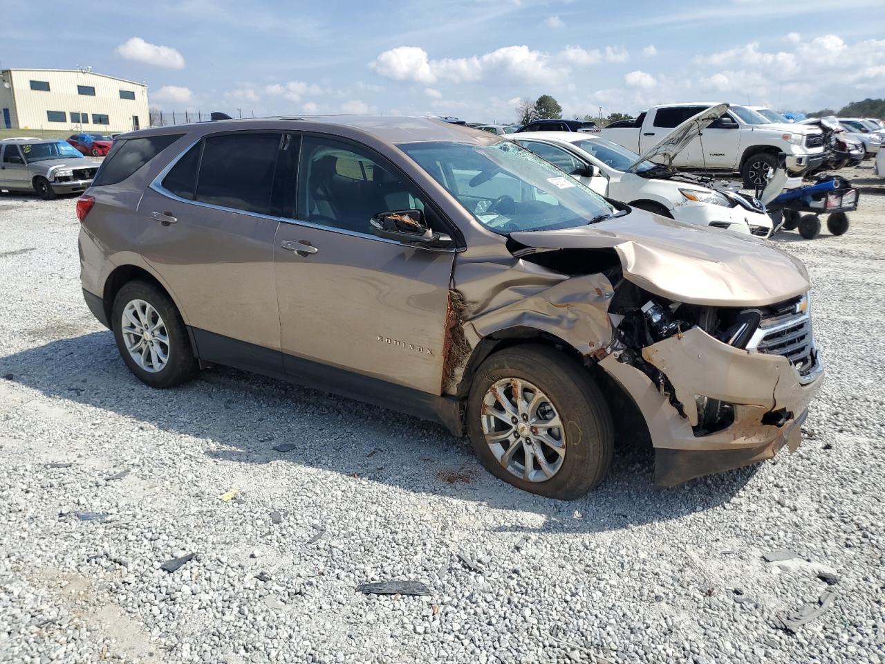 2019 Chevrolet Equinox VIN 2GNAXTEV3K6135478 Copart auction photo, rollover damage thumbnail 4