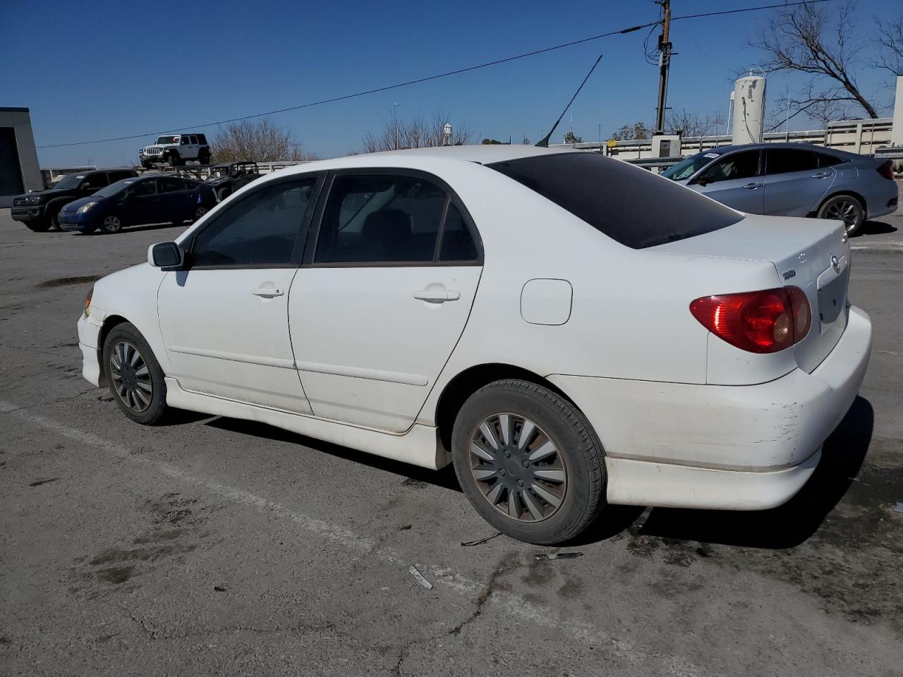 2007 Toyota Corolla VIN 1NXBR32E87Z828658 Copart auction photo, side / front end damage thumbnail 2