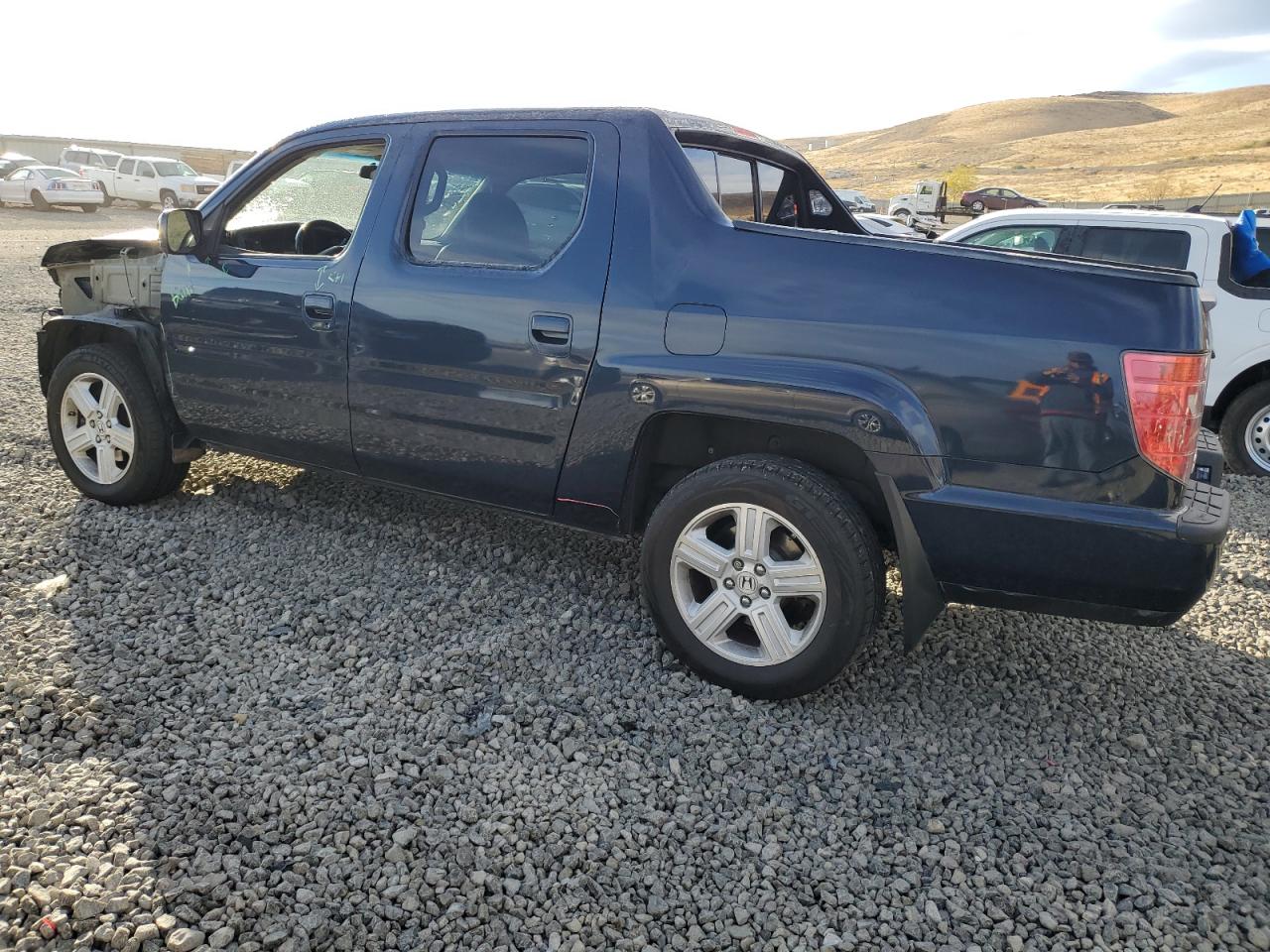 2011 Honda Ridgeline VIN 5FPYK1F5XBB453334 Copart auction photo, front end damage thumbnail 2