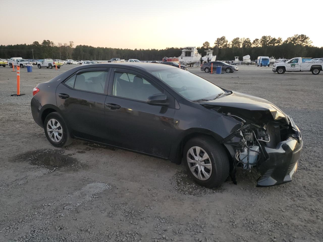 2016 Toyota Corolla VIN 2T1BURHE4GC488435 Copart auction photo, front end damage thumbnail 4