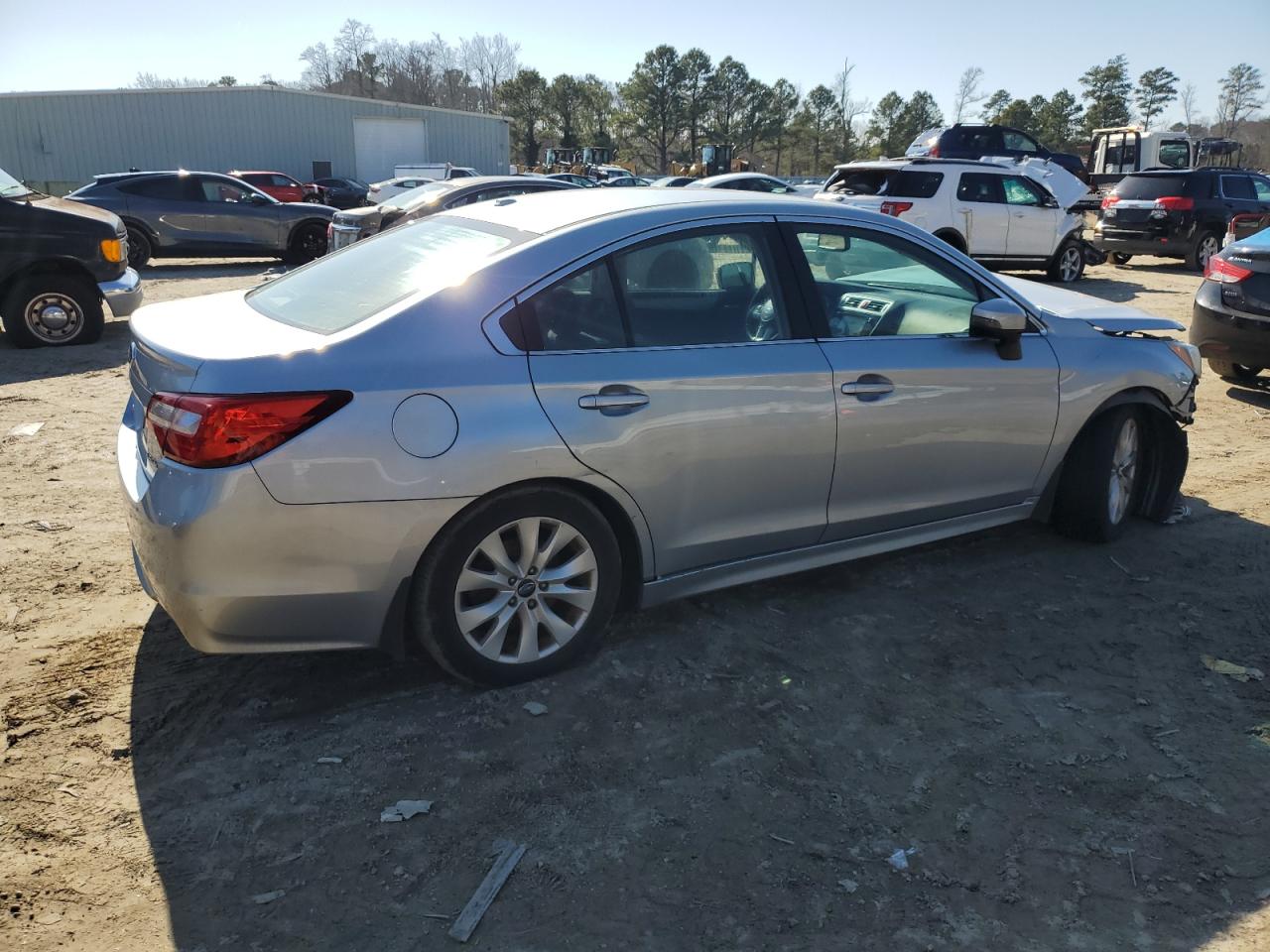 2015 Subaru Legacy VIN 4S3BNBF64F304698 Copart auction photo, front end damage thumbnail 3