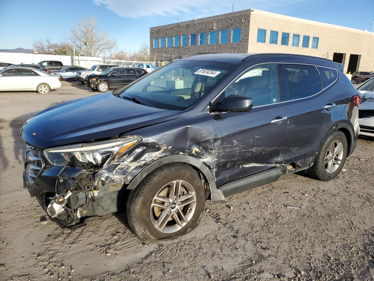 2017 Hyundai Santa Fe VIN 5NMZU3LB5HH010707