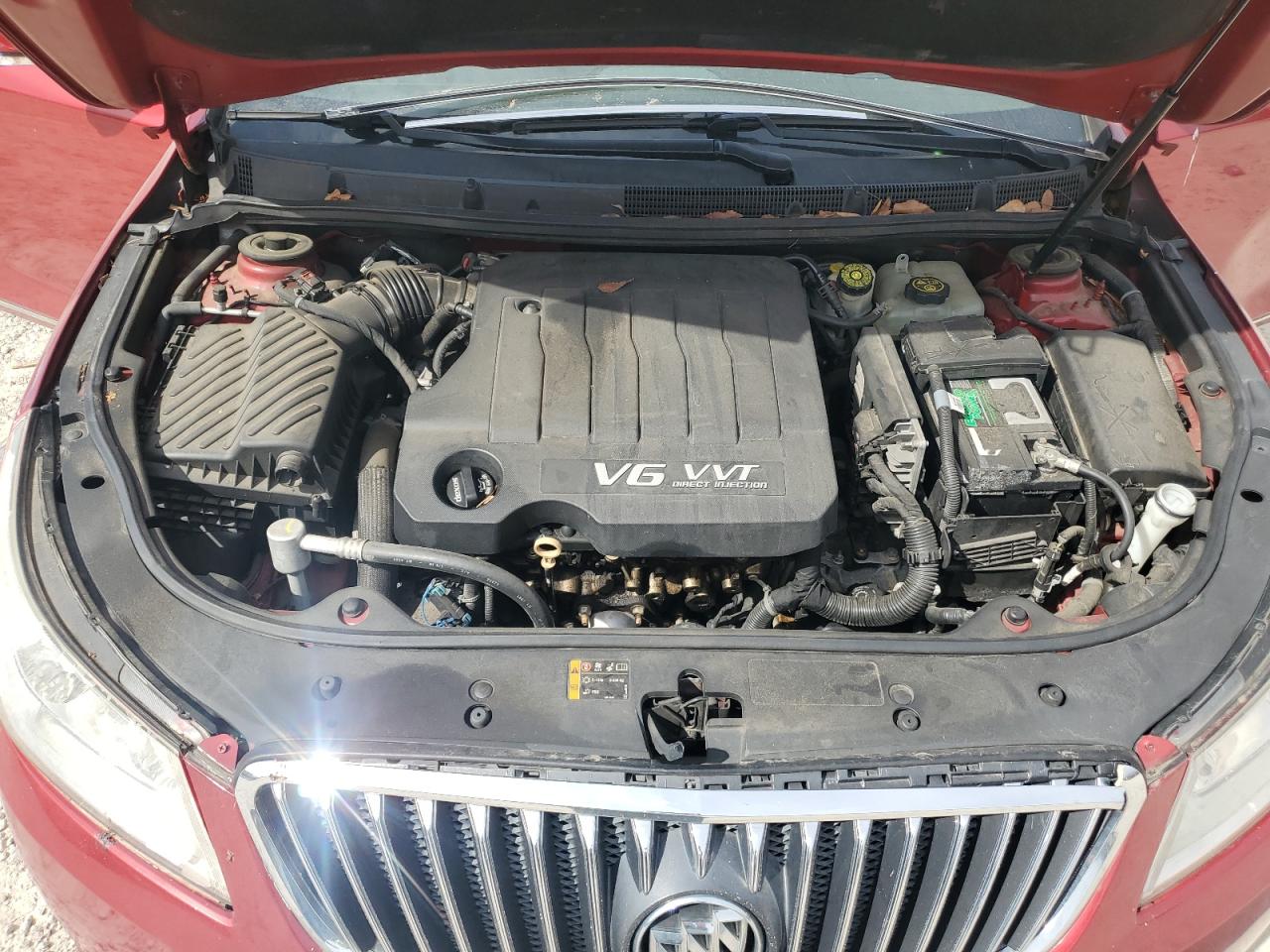 2013 Buick LaCrosse VIN 1G4GC5E32DF284767 Copart auction photo, side / rear end damage thumbnail 11