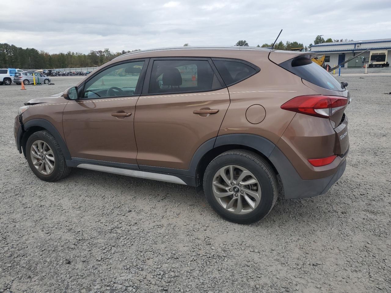2017 Hyundai Tucson VIN KM8J33A43HU506209 Copart auction photo, front end damage thumbnail 2