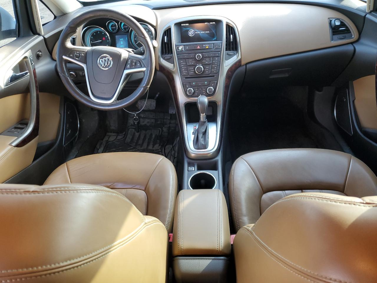 2012 Buick Verano VIN 1G4PS5SK7C4232074 Copart auction photo, side / rear end damage thumbnail 8
