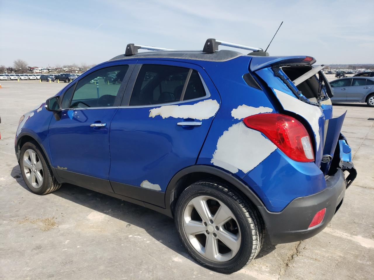 2015 Buick Encore VIN KL4CJASBXFB254627 Copart auction photo, rear end damage thumbnail 2