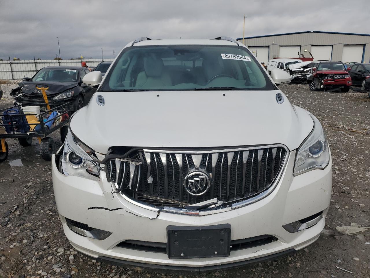 2016 Buick Enclave VIN 5GAKRCKD5GJ283839 Copart auction photo, front end damage thumbnail 5