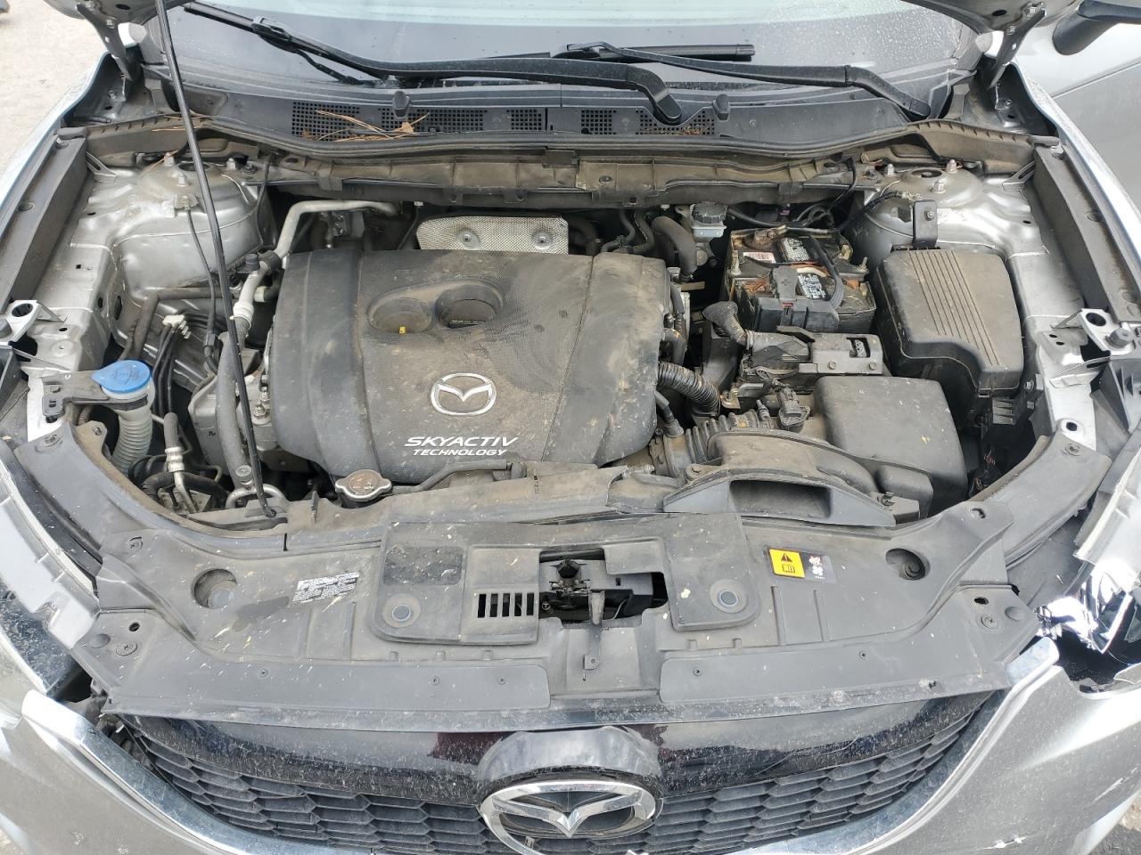 2015 Mazda CX-5 VIN JM3KE2DY4F0538013 Copart auction photo, front end damage thumbnail 14