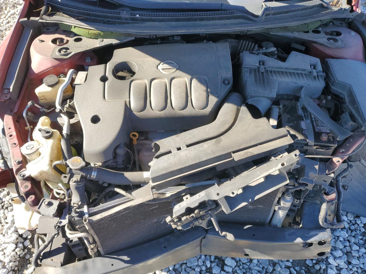 2008 Nissan Altima VIN 1N4AL21E58N412856 Copart auction photo, front end / undercarriage damage thumbnail 11