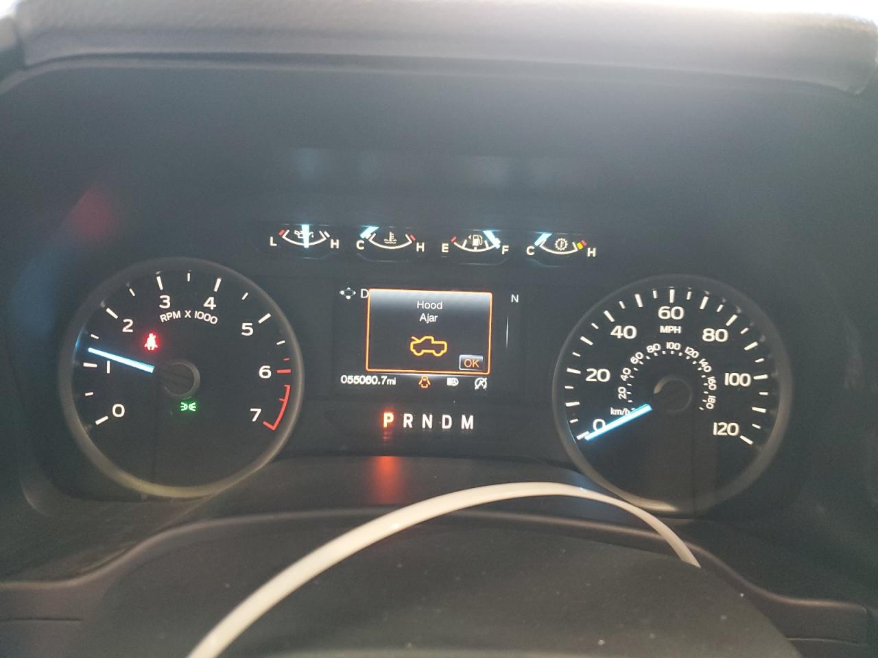 2019 Ford F-150 VIN 1FTEW1E53KKE77866 Copart auction photo, front end / hail damage thumbnail 9