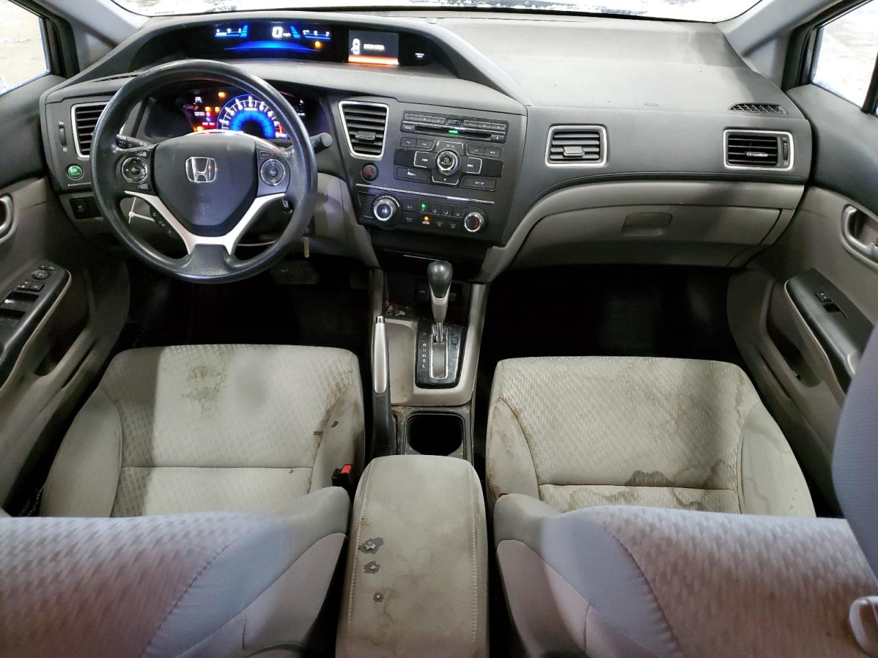 2015 Honda Civic VIN 19XFB2F52FE285772 Copart auction photo, minor dent/scratches damage thumbnail 8