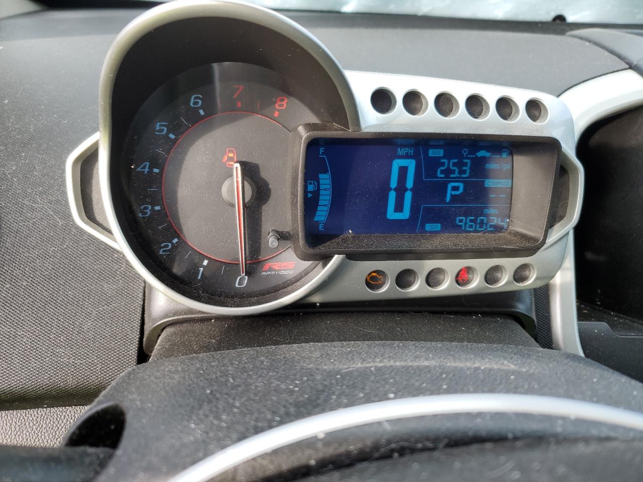 2013 Chevrolet Sonic VIN 1G1JG6SB1D4150742 Copart auction photo, hail damage thumbnail 9