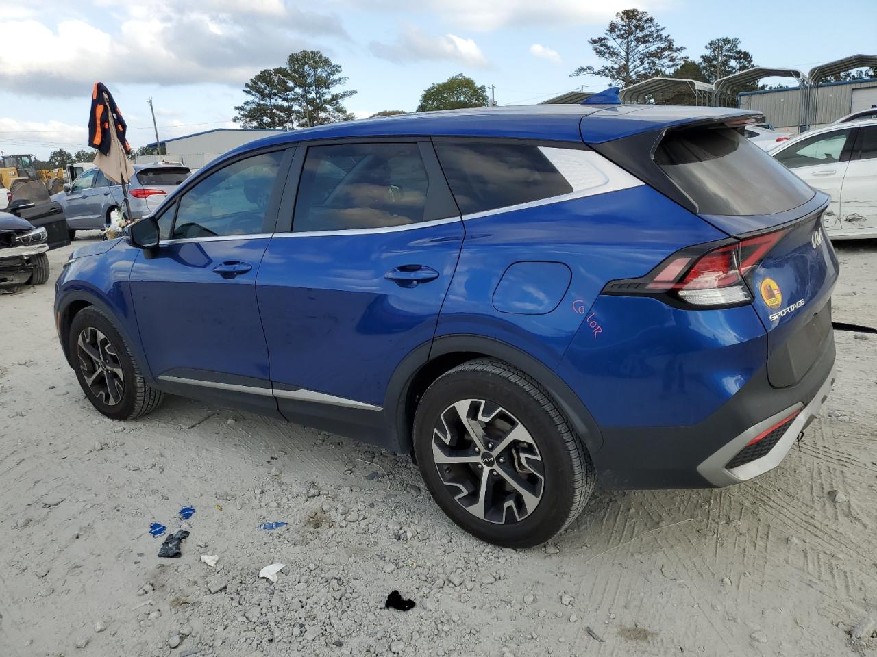 2023 KIA Sportage VIN 5XYK33AF5PG004375 Copart auction photo, rear end / side damage thumbnail 2