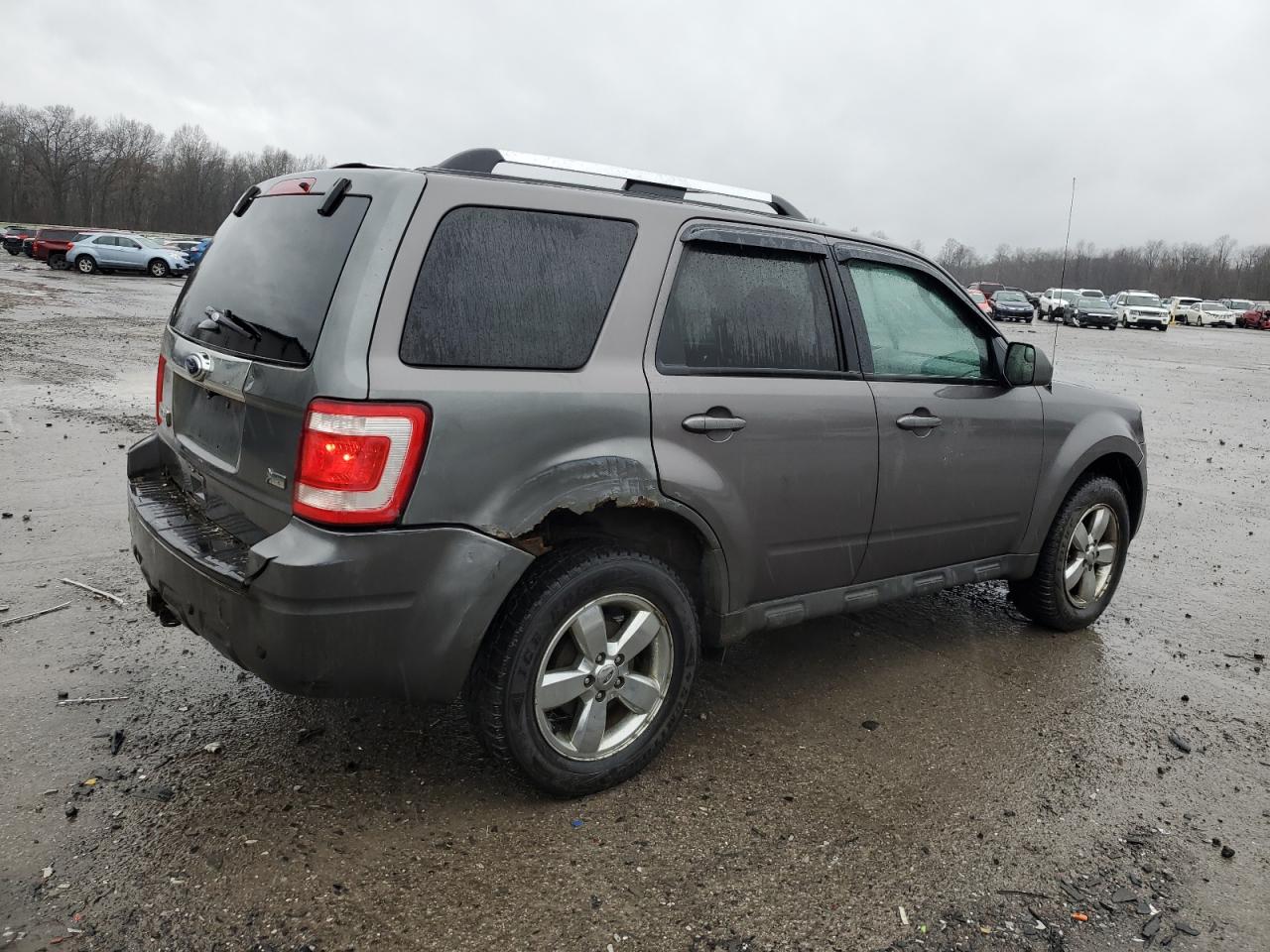 2012 Ford Escape VIN 1FMCU9EG5CKA51736 Copart auction photo, front end / rear end damage thumbnail 3