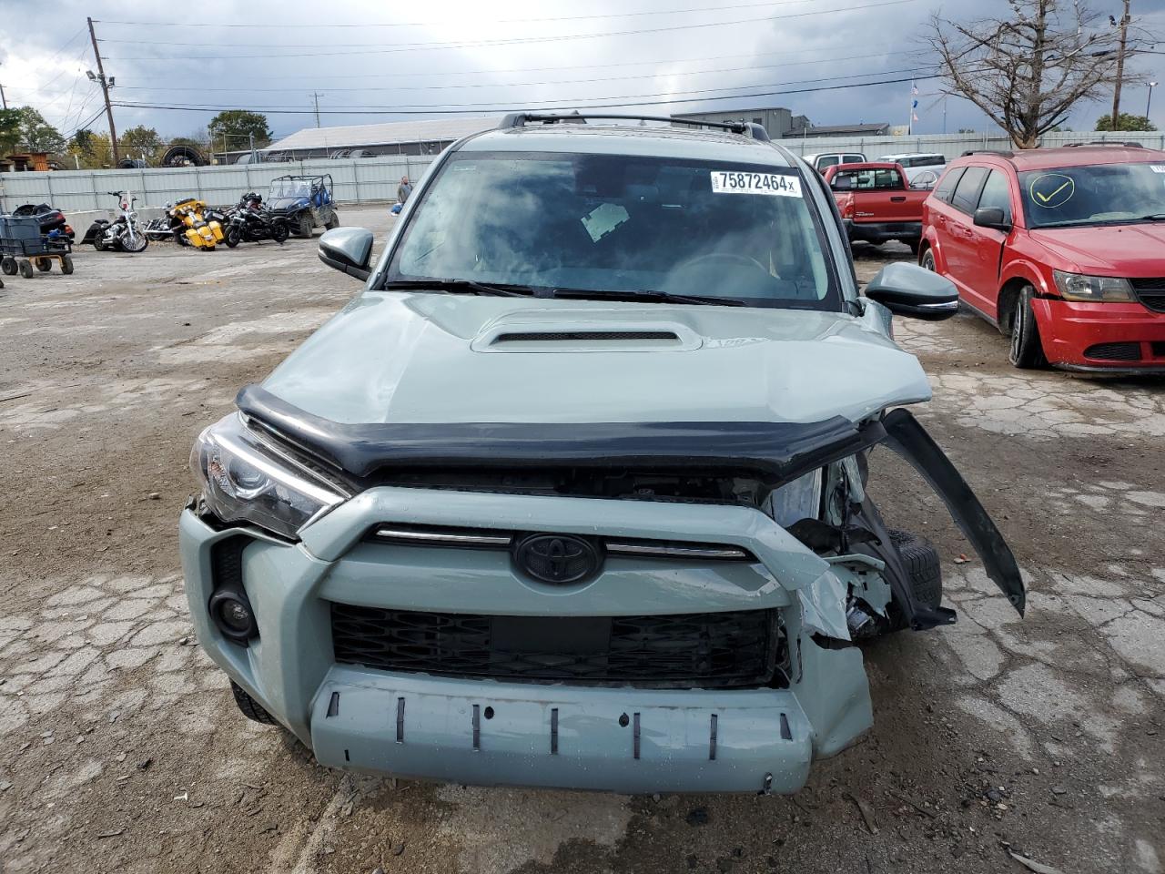 2023 Toyota 4Runner VIN JTERU5JR7P6144055 Copart auction photo, front end damage thumbnail 5